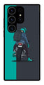 Bike Lover Metal Mobile Case for Samsung Galaxy S24 Ultra 5G   (Design No -05)