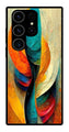 Modern Art Metal Mobile Case for Samsung Galaxy S24 Ultra 5G   (Design No -11)