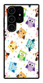 Owls Pattern Metal Mobile Case for Samsung Galaxy S24 Ultra 5G   (Design No -20)