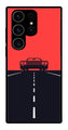 Car Lover Metal Mobile Case for Samsung Galaxy S24 Ultra 5G   (Design No -21)