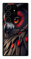 Owl Design Metal Mobile Case for Samsung Galaxy S24 Ultra 5G   (Design No -26)