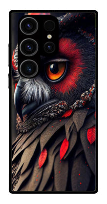 Owl Design Metal Mobile Case for Samsung Galaxy S24 Ultra 5G
