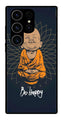 Be Happy Metal Mobile Case for Samsung Galaxy S24 Ultra 5G   (Design No -27)