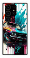 Vintage Car Metal Mobile Case for Samsung Galaxy S24 Ultra 5G   (Design No -29)