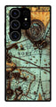 Map Design Metal Mobile Case for Samsung Galaxy S24 Ultra 5G   (Design No -54)