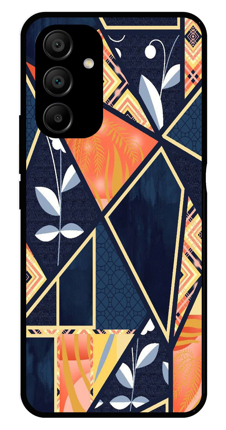 Marble Design Metal Mobile Case for Samsung Galaxy A15 5G   (Design No -07)