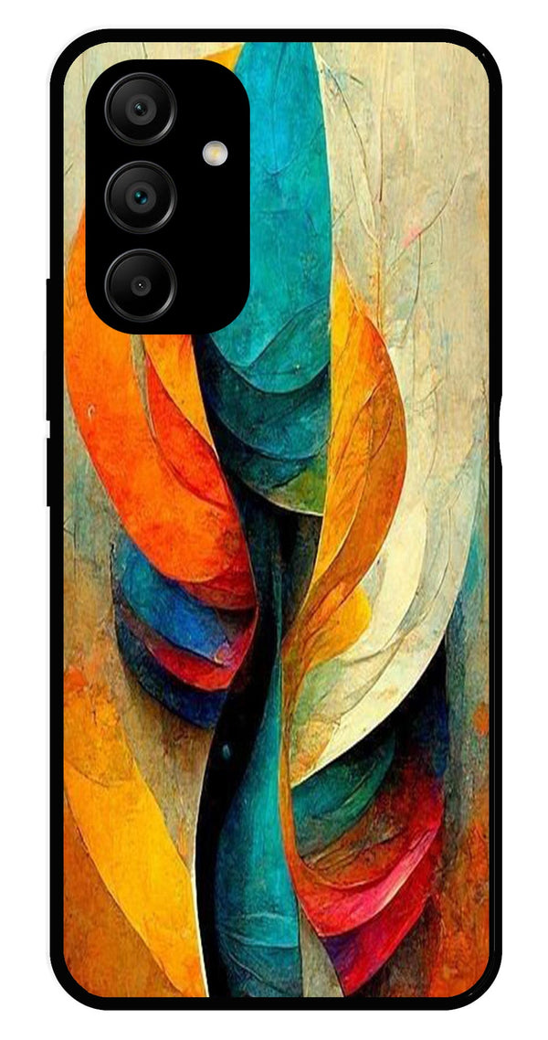Modern Art Metal Mobile Case for Samsung Galaxy A25 5G   (Design No -11)