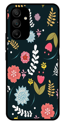 Floral Pattern2 Metal Mobile Case for Samsung Galaxy A25 5G