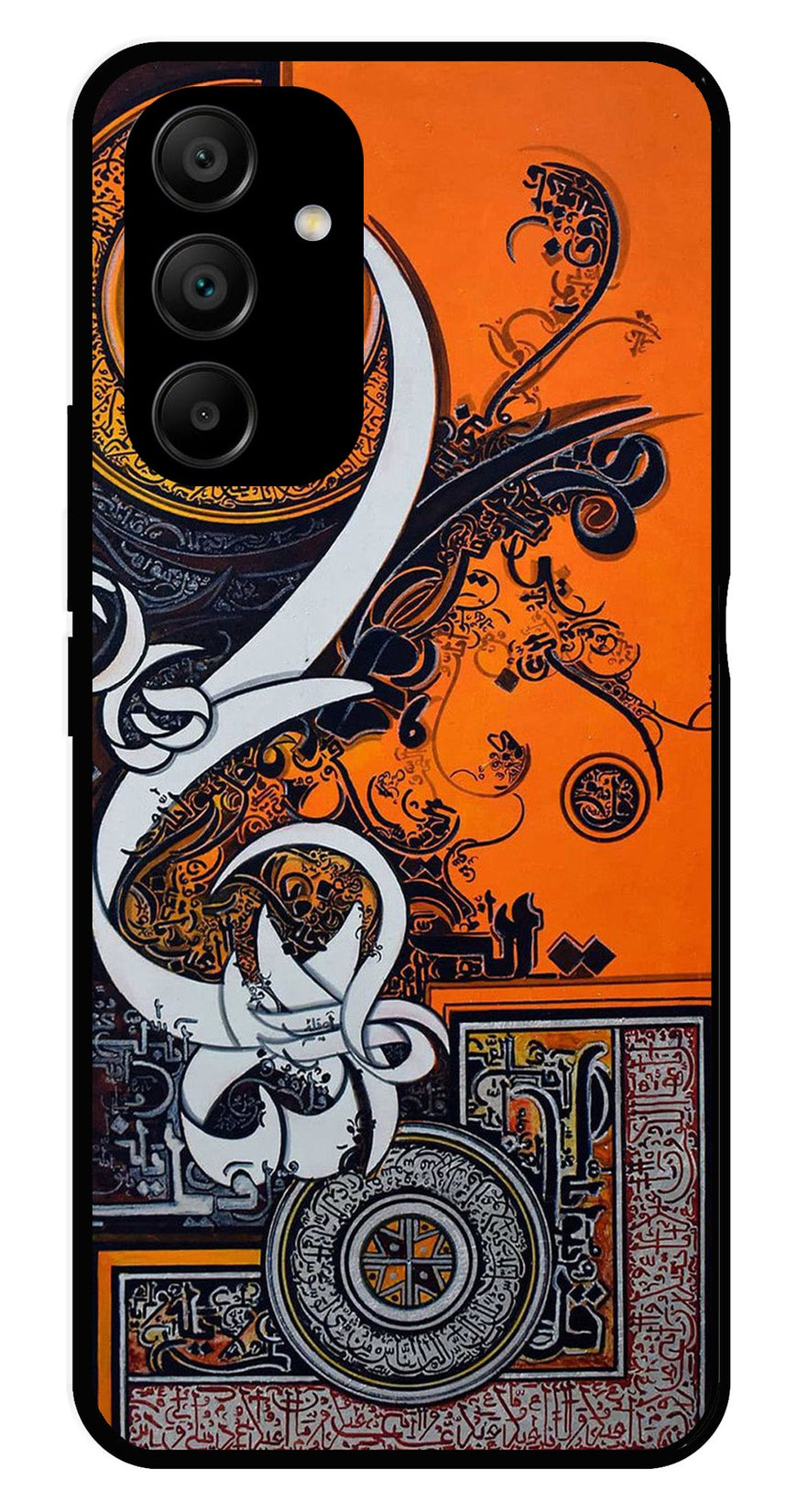 Qalander Art Metal Mobile Case for Samsung Galaxy A15 5G   (Design No -16)