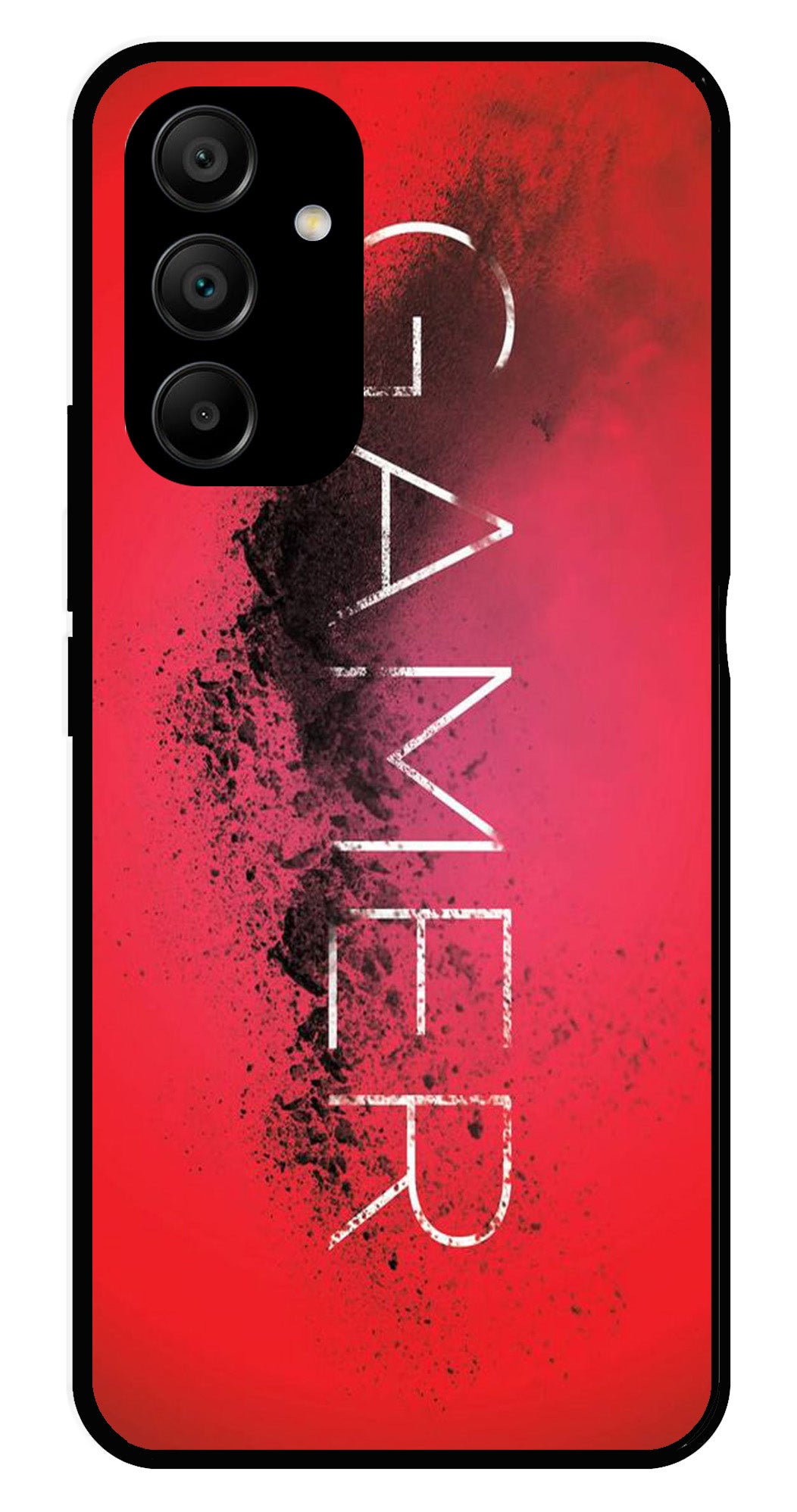 Gamer Pattern Metal Mobile Case for Samsung Galaxy A25 5G   (Design No -41)