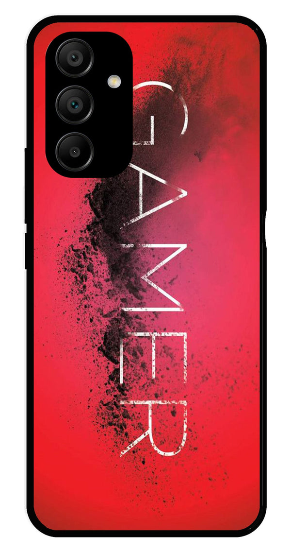 Gamer Pattern Metal Mobile Case for Samsung Galaxy A15 5G   (Design No -41)