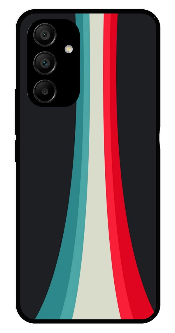 Modern Art Colorful Metal Mobile Case for Samsung Galaxy A25 5G   (Design No -48)