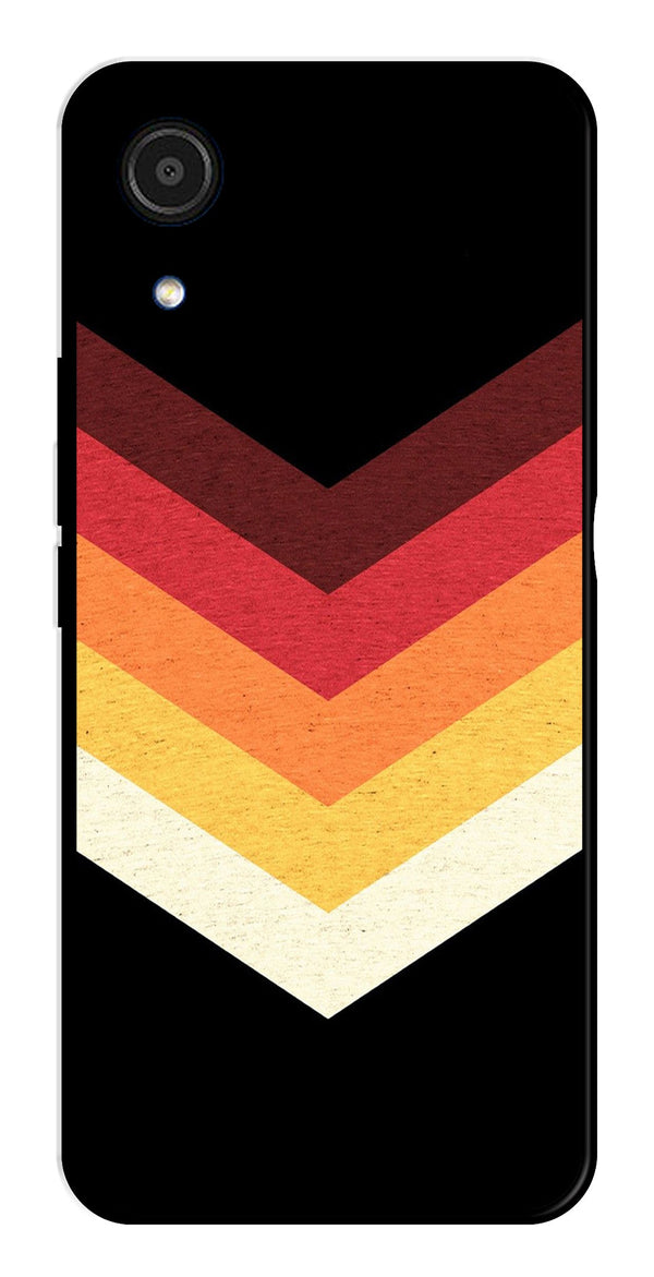 MultiColor Arrow Metal Mobile Case for Samsung Galaxy A03 Core   (Design No -04)