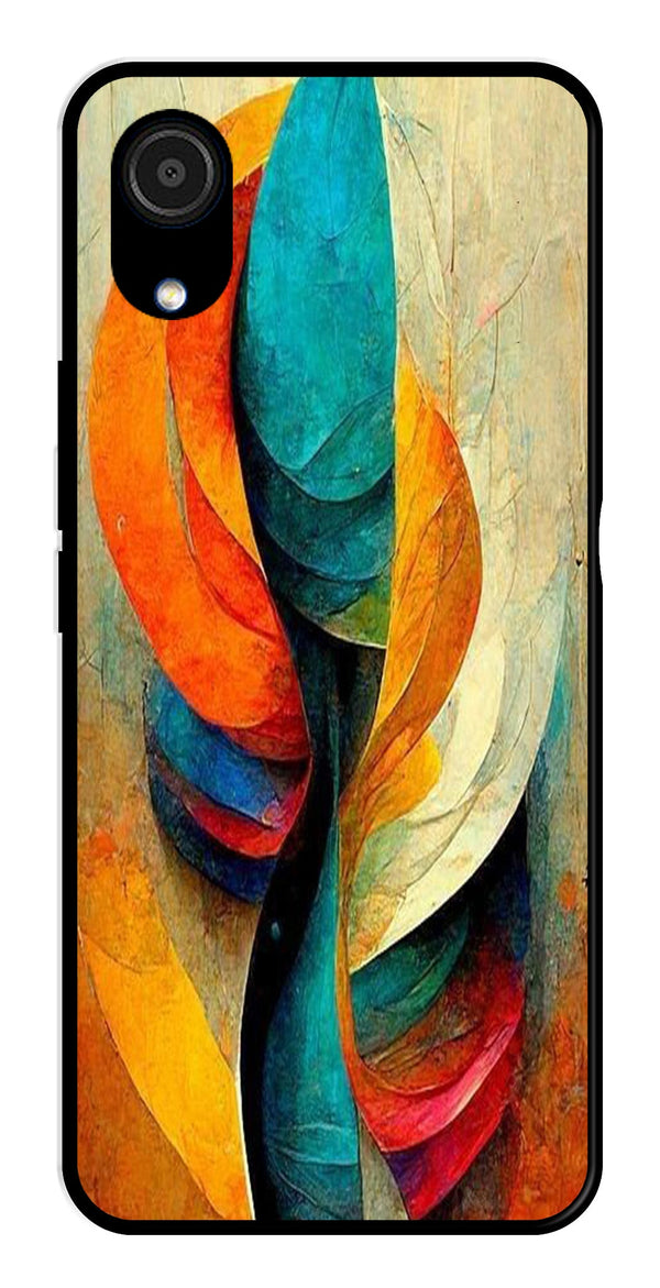 Modern Art Metal Mobile Case for Samsung Galaxy A03 Core   (Design No -11)