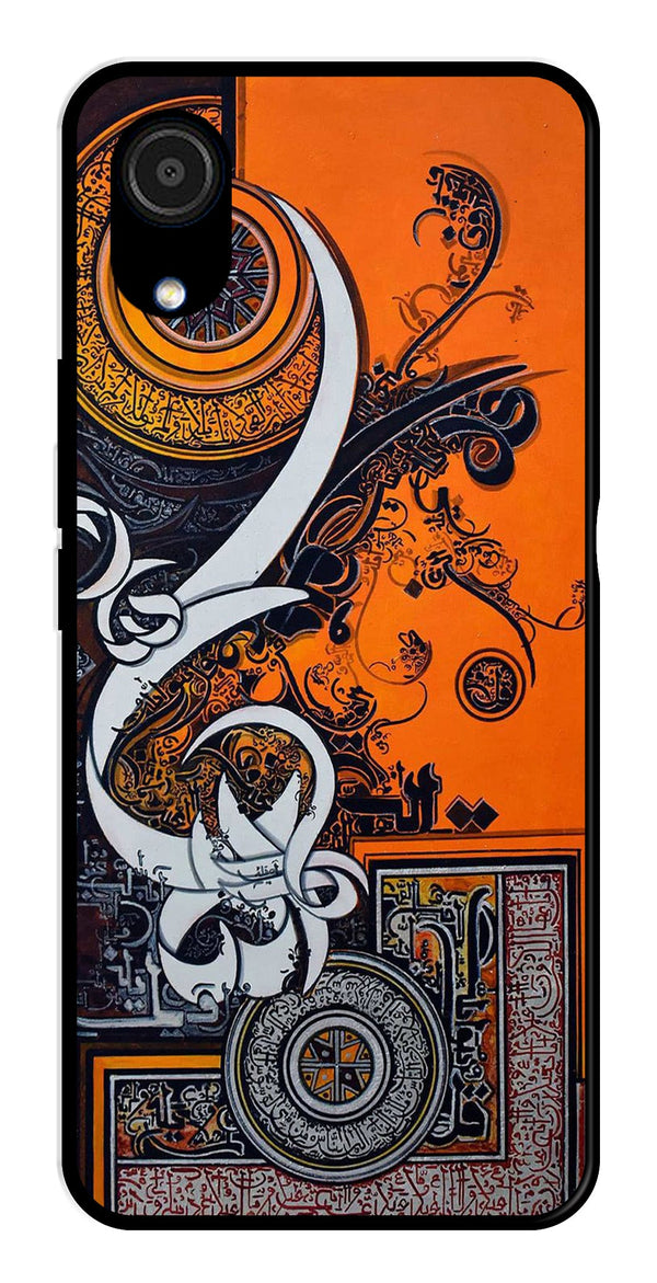 Qalander Art Metal Mobile Case for Samsung Galaxy A03 Core   (Design No -16)