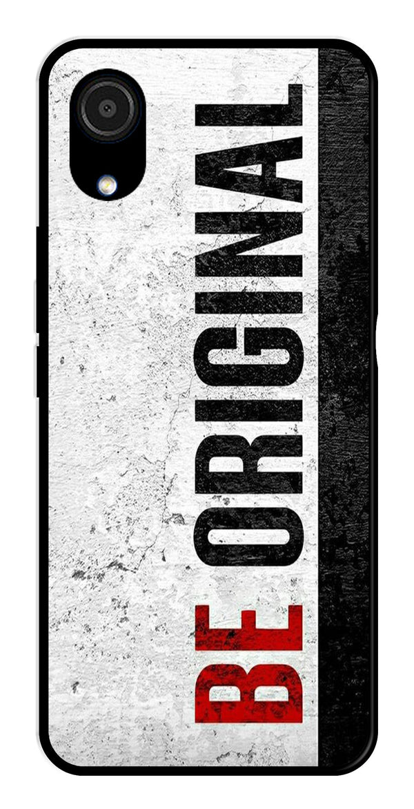 Be Original Metal Mobile Case for Samsung Galaxy A03 Core   (Design No -38)