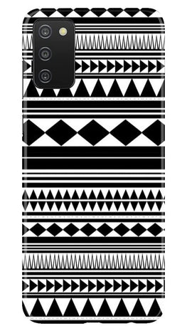 Black white Pattern Case for Samsung Galaxy A03s