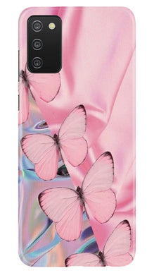 Butterflies Mobile Back Case for Samsung Galaxy A03s (Design - 26)