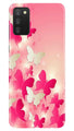 White Pick Butterflies Case for Samsung Galaxy A03s