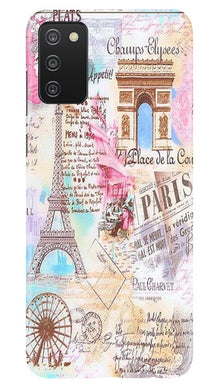 Paris Eiftel Tower Mobile Back Case for Samsung Galaxy A03s (Design - 54)