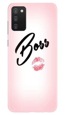 Boss Mobile Back Case for Samsung Galaxy A03s (Design - 59)
