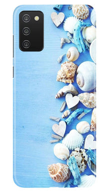 Sea Shells2 Mobile Back Case for Samsung Galaxy A03s (Design - 64)