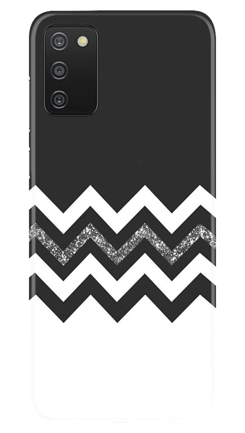 Black white Pattern2Case for Samsung Galaxy A03s