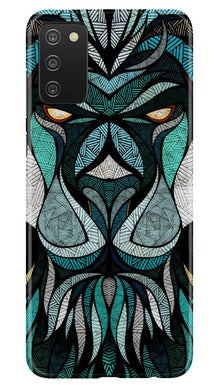 Lion Mobile Back Case for Samsung Galaxy A03s (Design - 97)