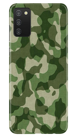 Army Camouflage Case for Samsung Galaxy A03s(Design - 106)