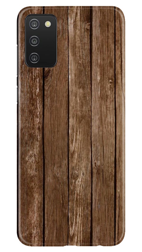 Wooden Look Case for Samsung Galaxy A03s  (Design - 112)