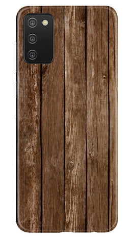 Wooden Look Case for Samsung Galaxy A03s(Design - 112)