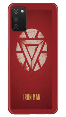Iron Man Superhero Mobile Back Case for Samsung Galaxy A03s  (Design - 115)