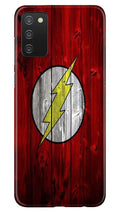 Flash Superhero Case for Samsung Galaxy A03s  (Design - 116)