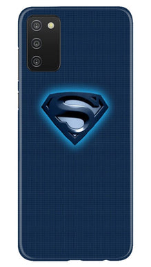 Superman Superhero Mobile Back Case for Samsung Galaxy A03s  (Design - 117)