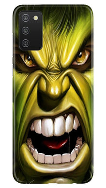Hulk Superhero Mobile Back Case for Samsung Galaxy A03s  (Design - 121)