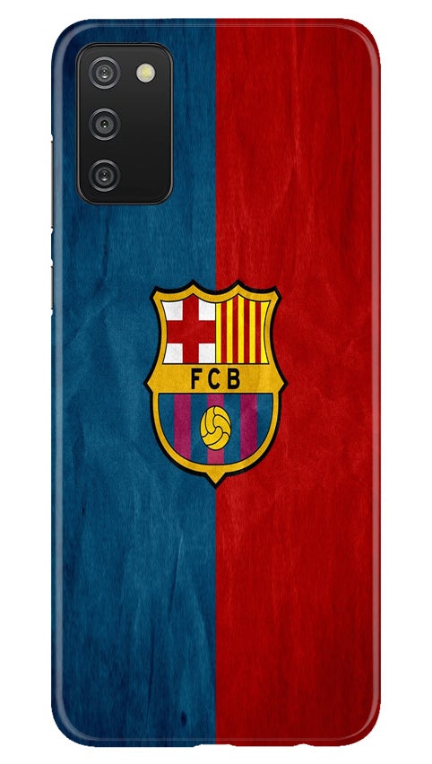 FCB Football Case for Samsung Galaxy A03s  (Design - 123)