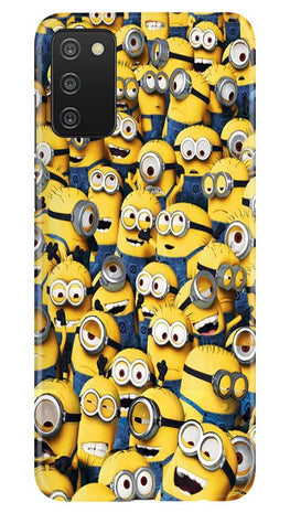Minions Case for Samsung Galaxy A03s(Design - 126)