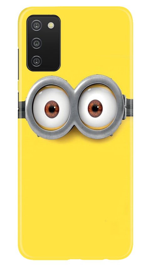 Minions Case for Samsung Galaxy A03s  (Design - 128)