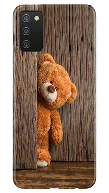 Cute Beer Mobile Back Case for Samsung Galaxy A03s  (Design - 129)