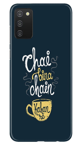 Chai Bina Chain Kahan Case for Samsung Galaxy A03s(Design - 144)