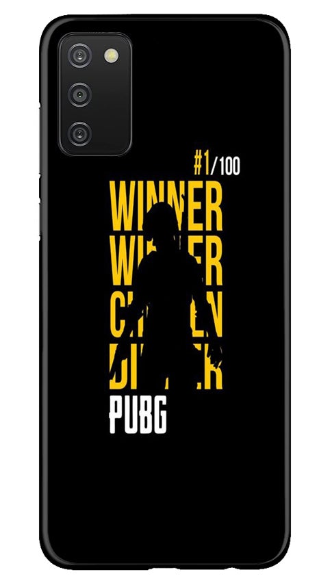 Pubg Winner Winner Case for Samsung Galaxy A03s  (Design - 177)