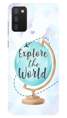 Explore the World Mobile Back Case for Samsung Galaxy A03s (Design - 207)