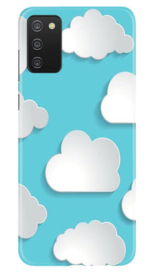 Clouds Mobile Back Case for Samsung Galaxy A03s (Design - 210)