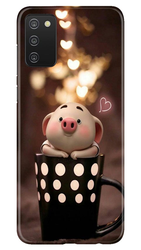 Cute Bunny Case for Samsung Galaxy A03s (Design No. 213)