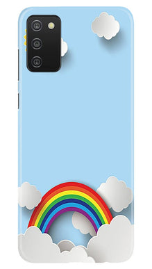 Rainbow Mobile Back Case for Samsung Galaxy A03s (Design - 225)