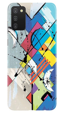 Modern Art Mobile Back Case for Samsung Galaxy A03s (Design - 235)