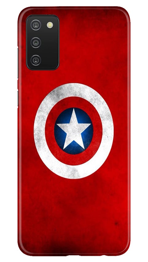 Captain America Case for Samsung Galaxy A03s (Design No. 249)