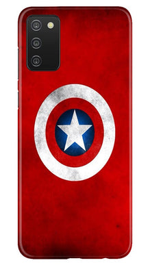 Captain America Mobile Back Case for Samsung Galaxy A03s (Design - 249)