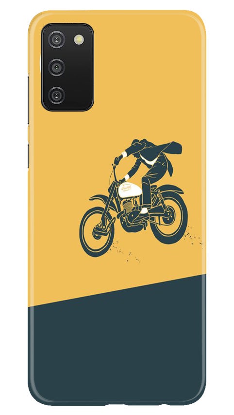 Bike Lovers Case for Samsung Galaxy A03s (Design No. 256)