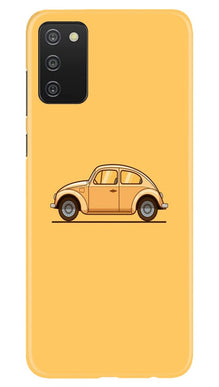 Vintage Car Mobile Back Case for Samsung Galaxy A03s (Design - 262)